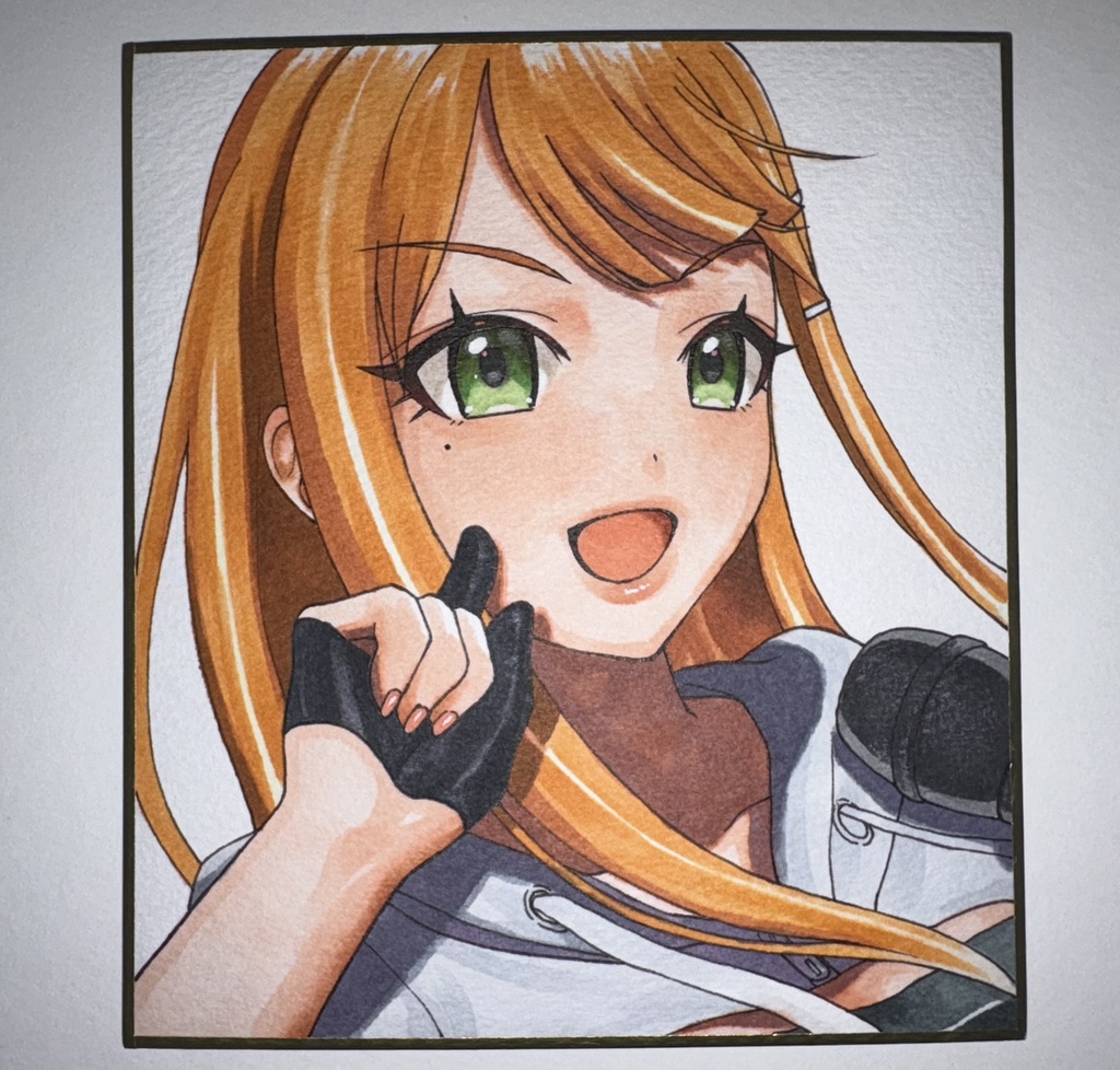 直筆色紙 紫雲清夏