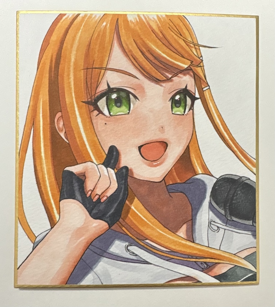 直筆色紙 紫雲清夏