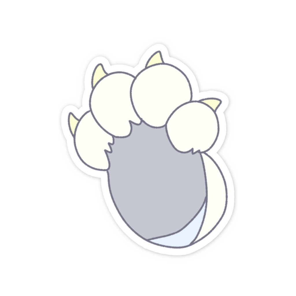 おててステッカーつめ-レイメイ-