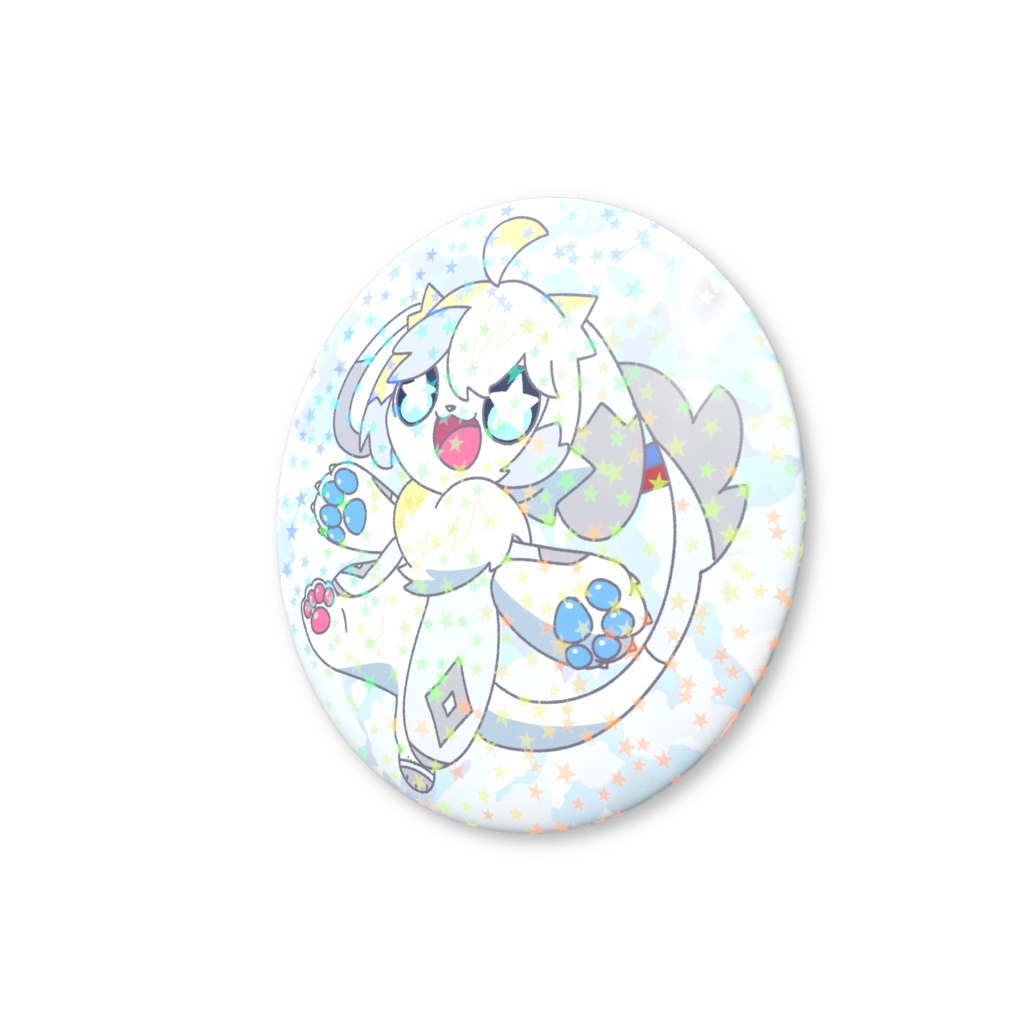 ホログラム缶バッジ-レイメイ-