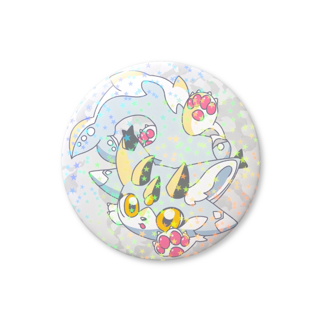 ホログラム缶バッジ-マツヨイ-