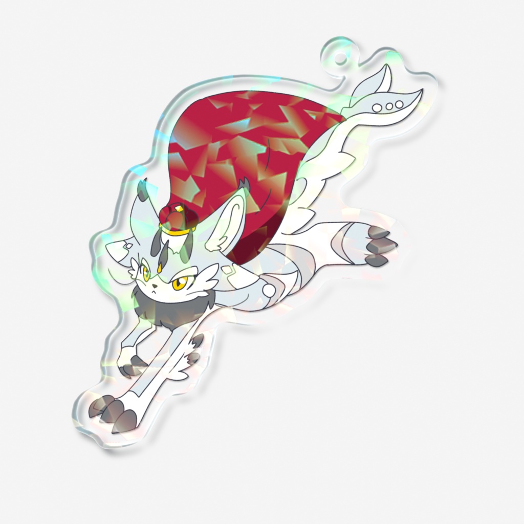 アクリルキーホルダー-クラウンマツヨイ-