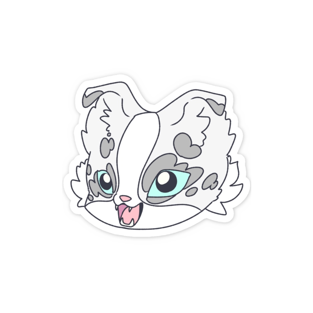 まんじゅうステッカー-ライラ-