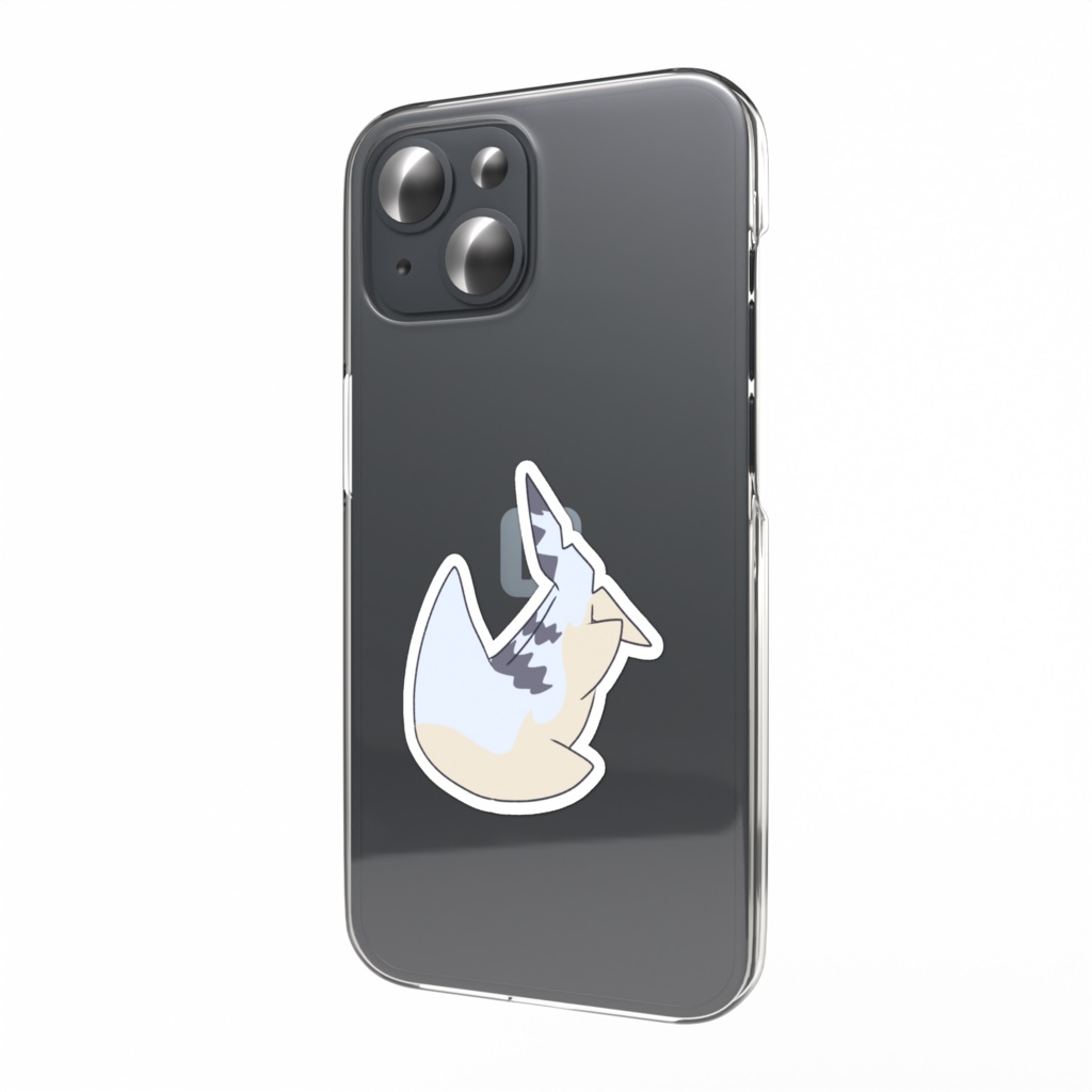 しっぽステッカー-ビャクヤ-