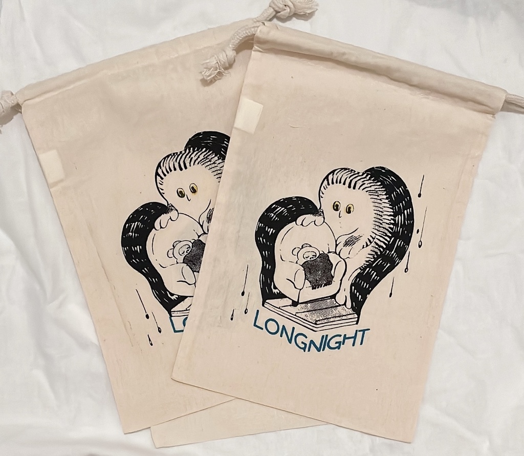 シルクスクリーン巾着