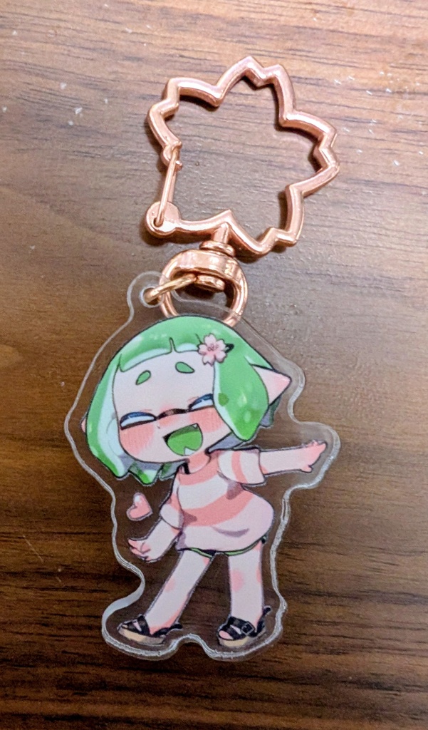 ニコちゃんアクリルキーホルダー