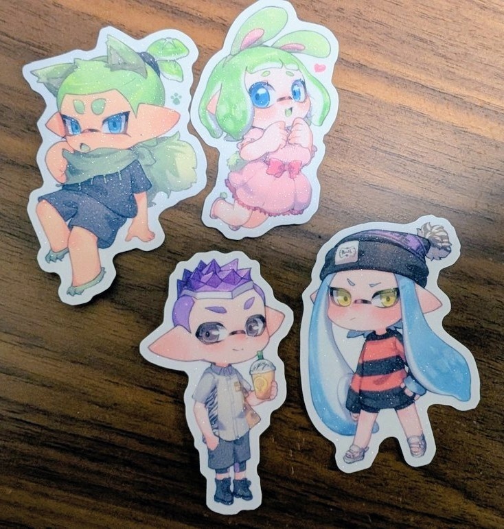 ピコニコカオカイステッカーセット