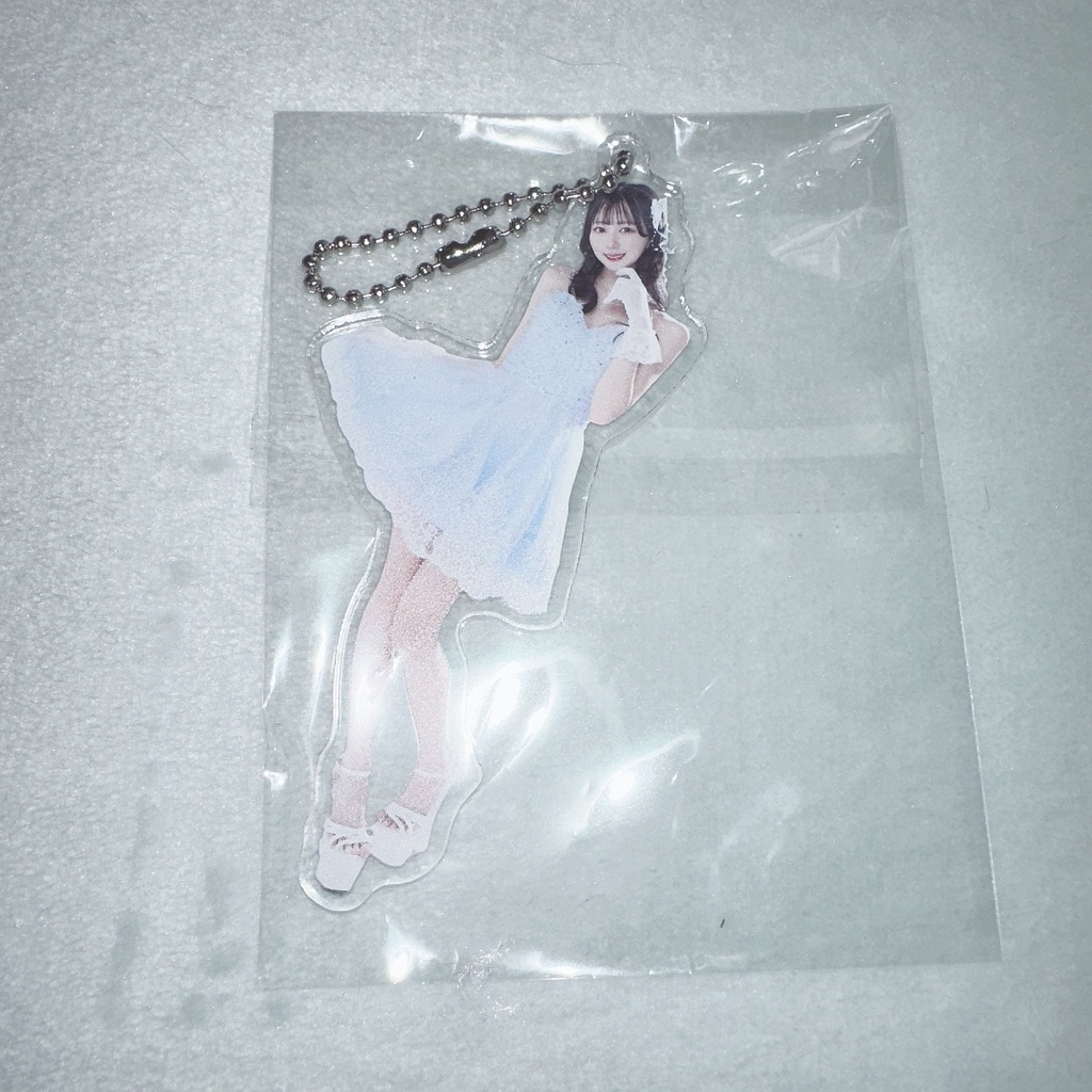 宮本なる水色アクキー