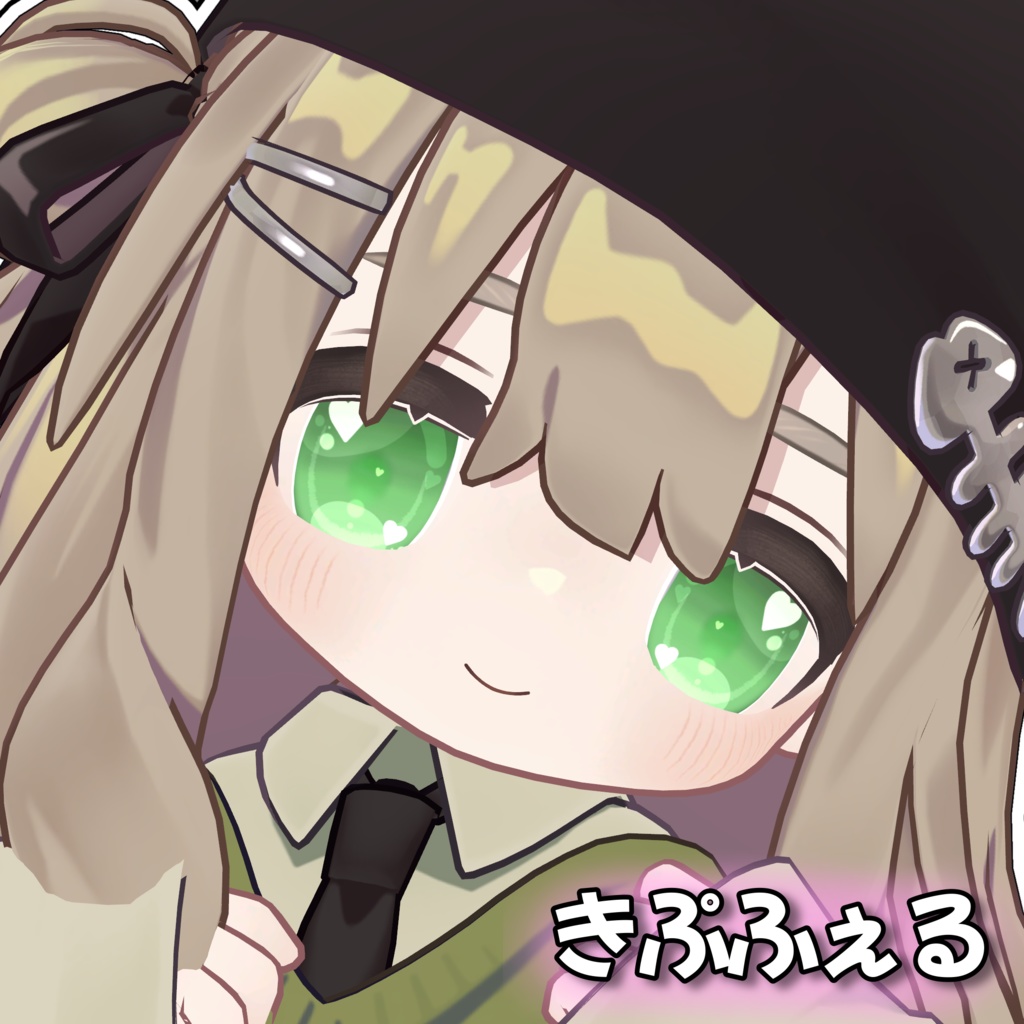 【7アバター対応 】Heart eye texture♡