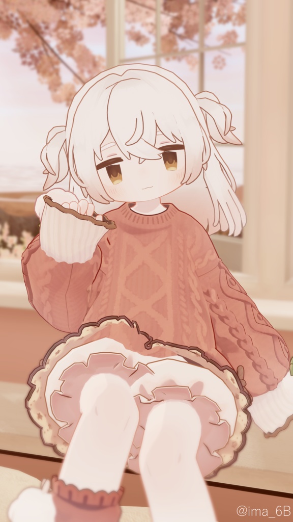 🐶わんわんツーサイドアップとにゃんショート🐱【10アバター】