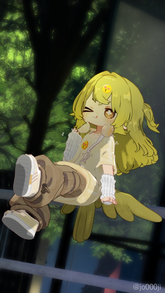 🐶わんわんツーサイドアップとにゃんショート🐱【10アバター】