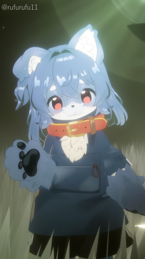 🐶わんわんツーサイドアップとにゃんショート🐱【10アバター】