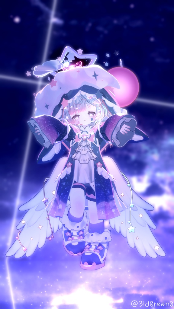 【汎用】ホシユイのつばさ【ParticleParty!】