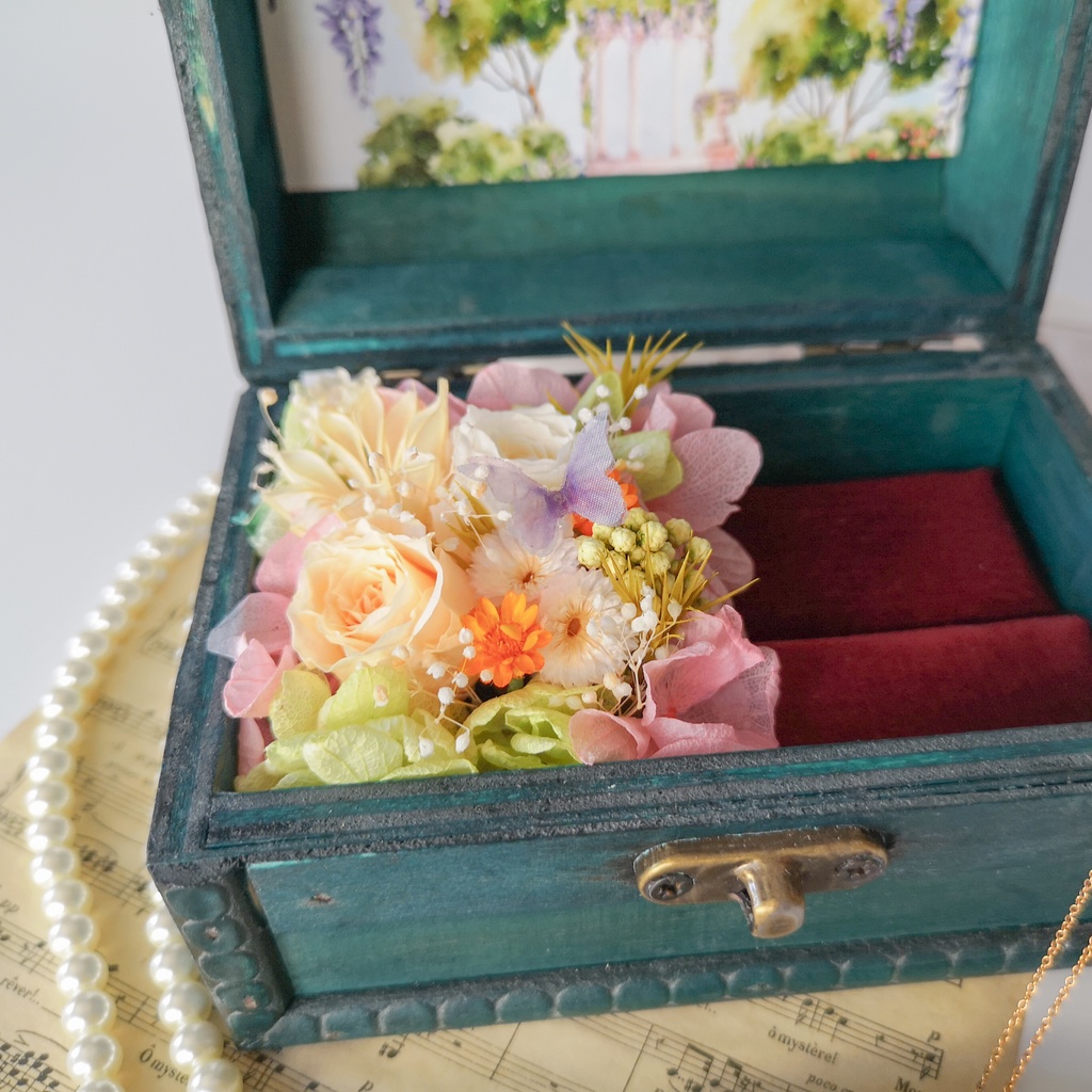 アクセサリーケース〜Mサイズ〜ガゼボの庭園