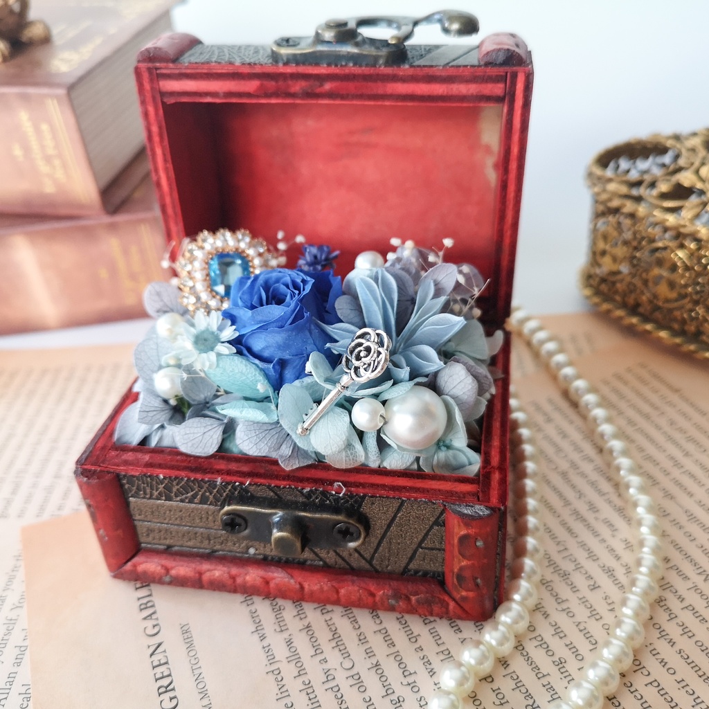 フラワーアレンジメント🌸Sサイズ〜ブルーローズ〜