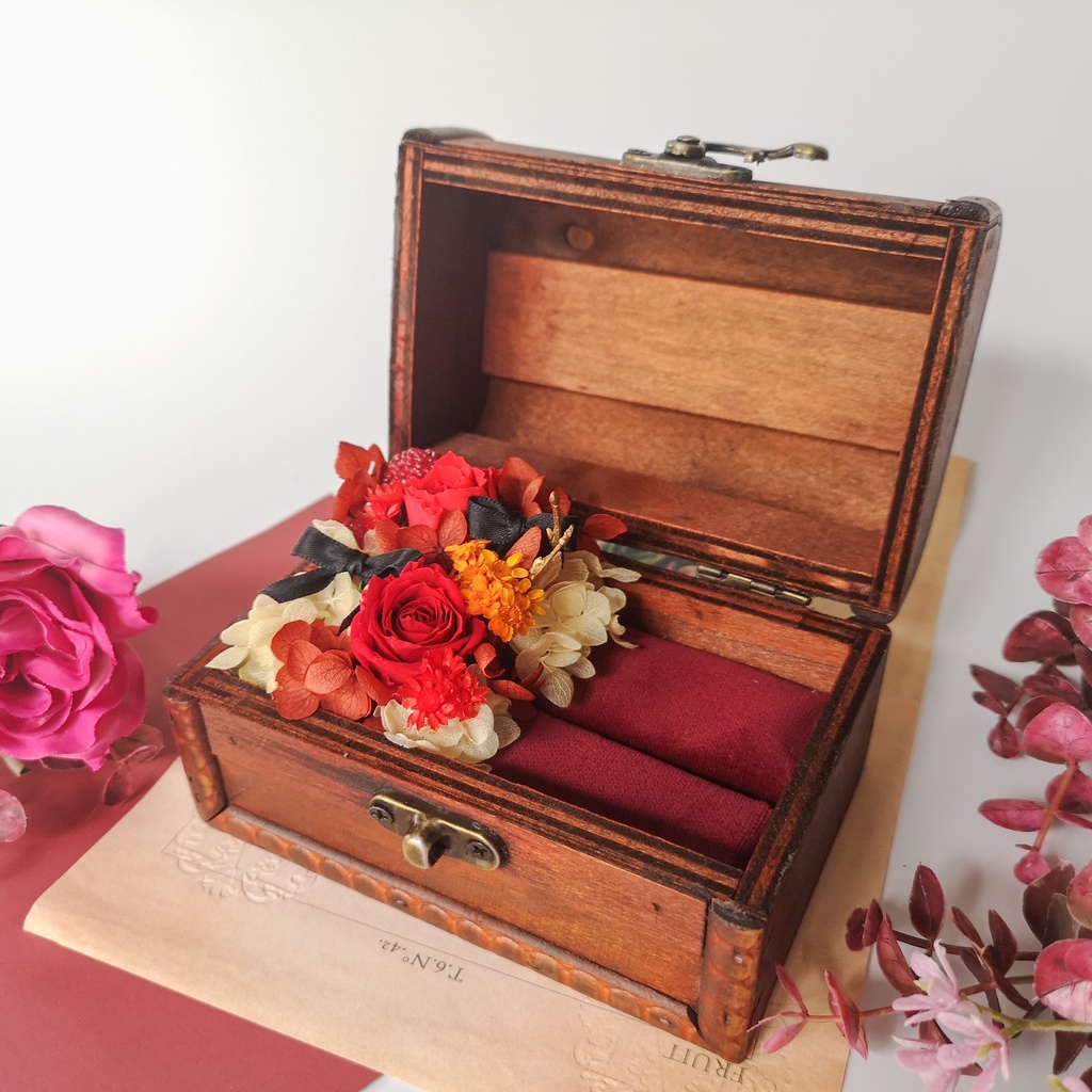 キッチンカー・カフェオーナーモチーフ ジュエリーボックス