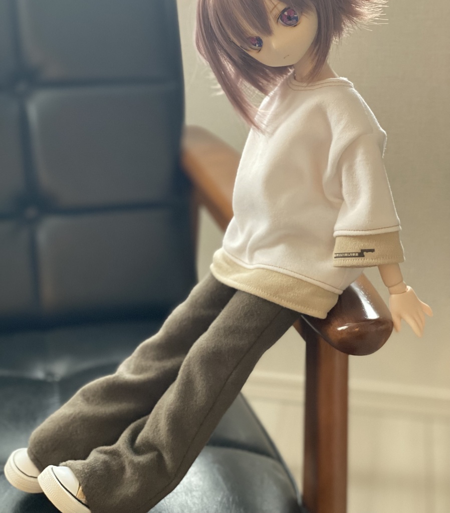 【オリーブ】裾だぼっズボン【MDD/SDM】
