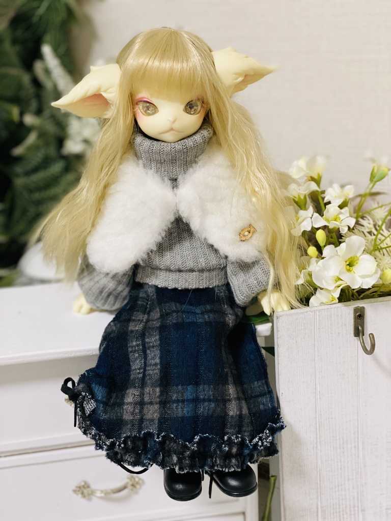 ニット＆ロングスカートセット（ミスキティ用）