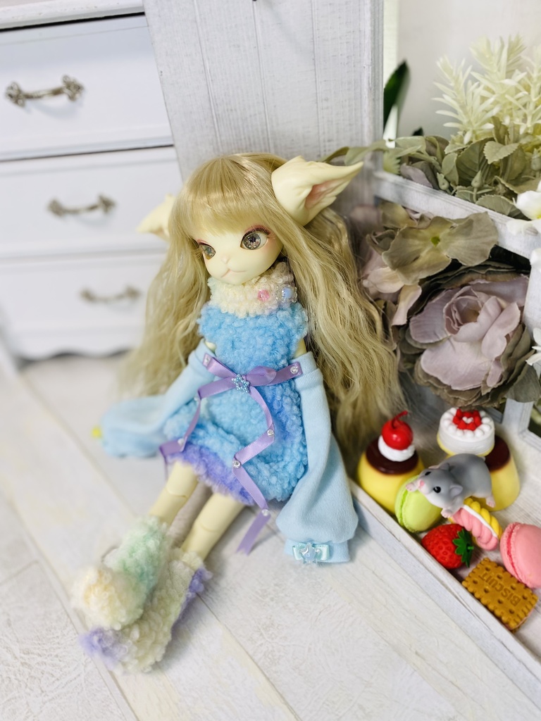 （ミスキティ）パステルもこもこ部屋着セット