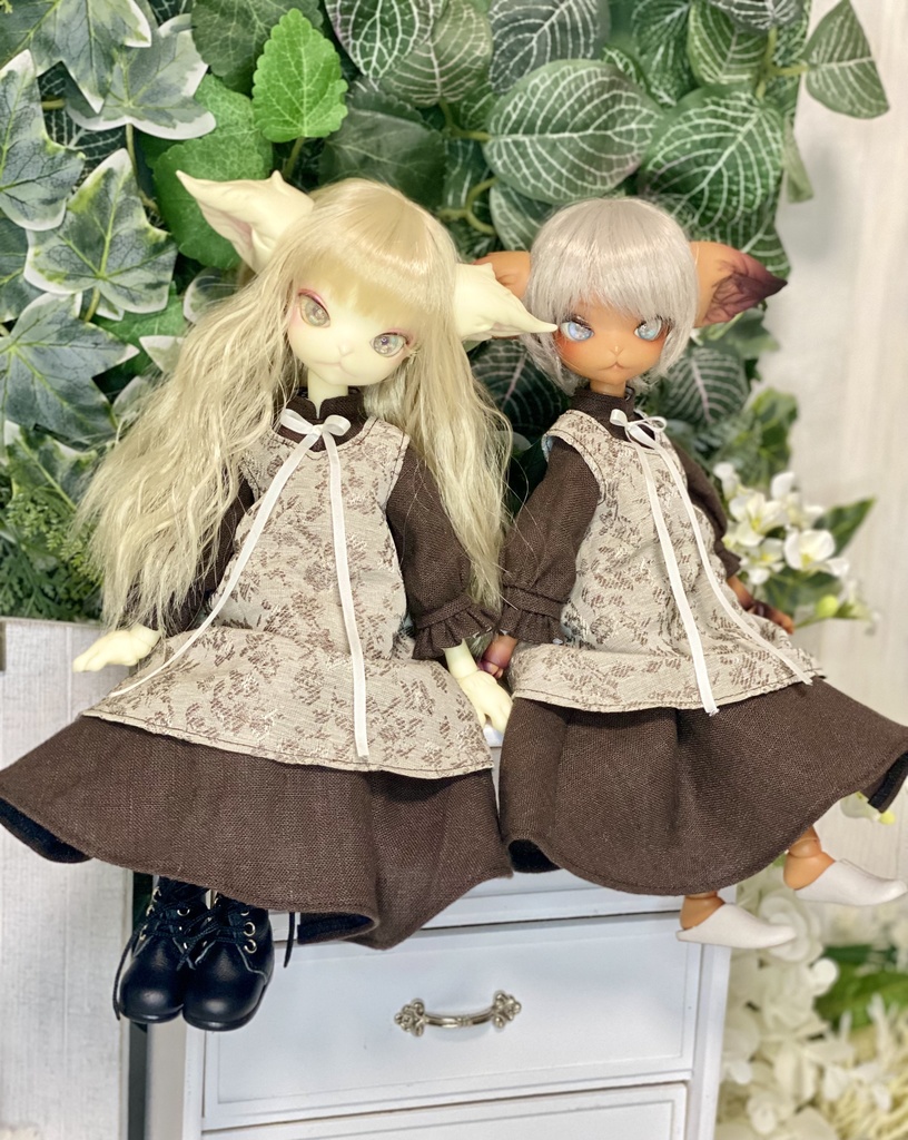 【ミスキティ】エプロンワンピース