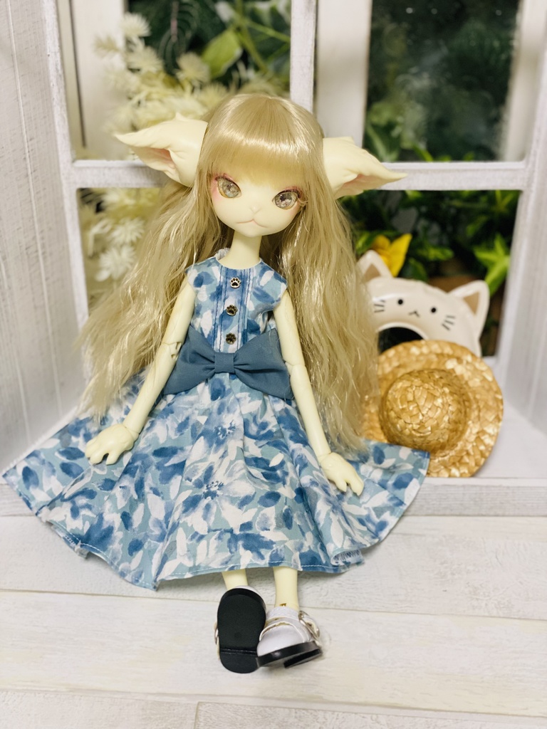 【青花にくきゅう】ワンピース【ミスキティ】