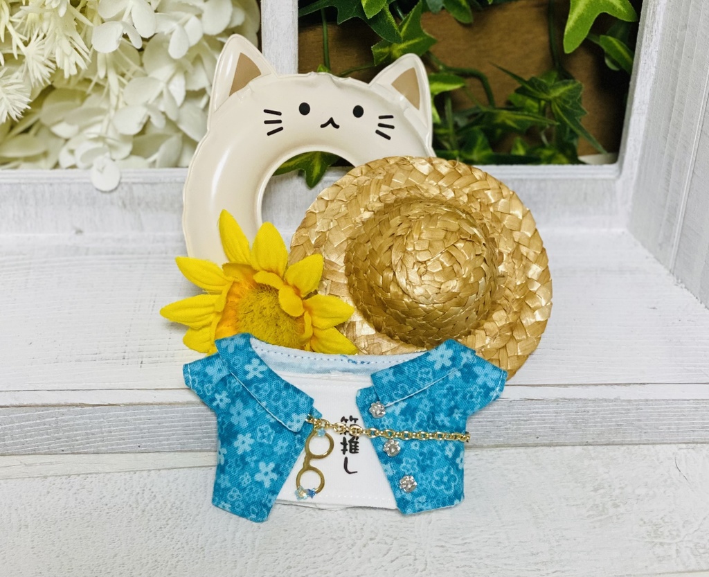 【青花】柄シャツセット【にじぱぺ】