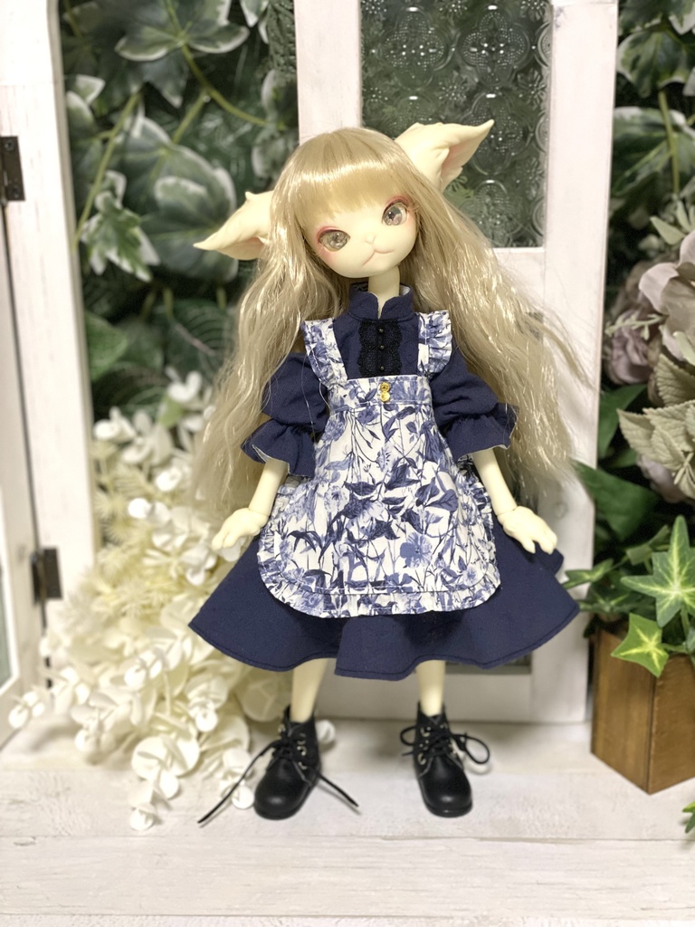 【ミスキティ】エプロンワンピ