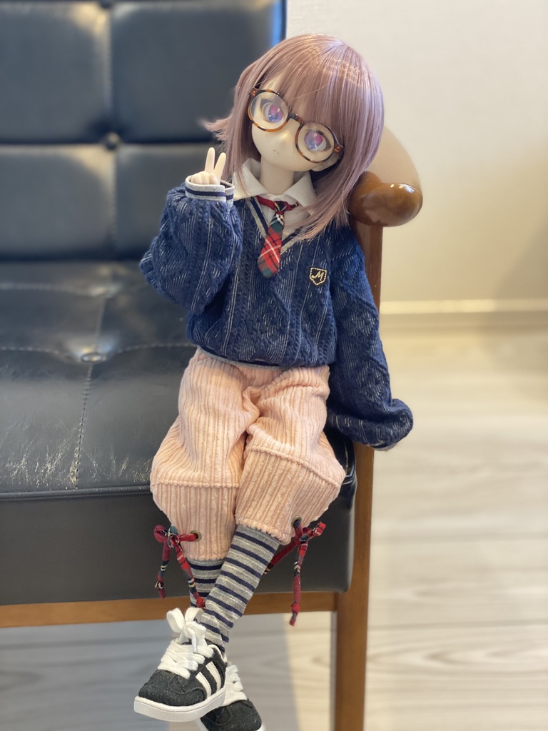 （ワッペンM）紺ニットセット【MDD/SDM】