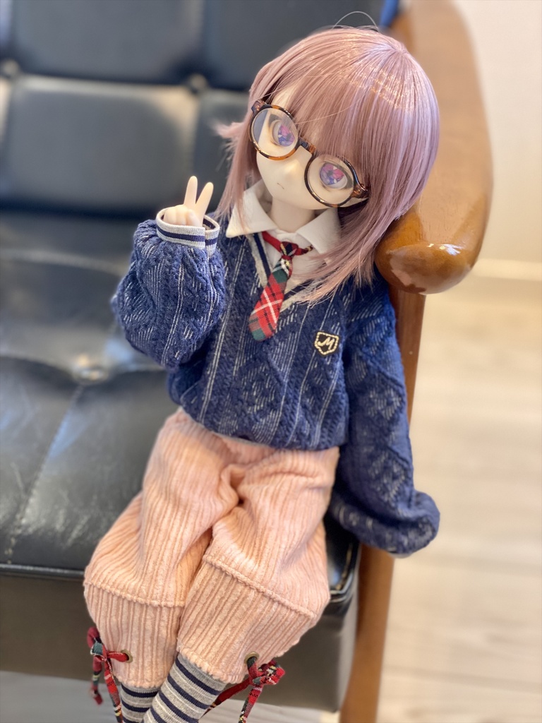 （ワッペンＳ）紺ニットセット【MDD/SDM】