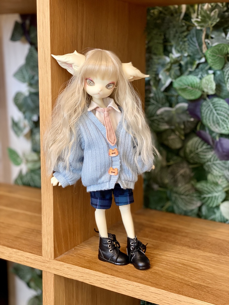 水色カーディガンセット【ミスキティ】