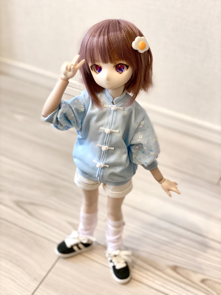 【水色】チュニックチャイナセット【MDD/SDM】