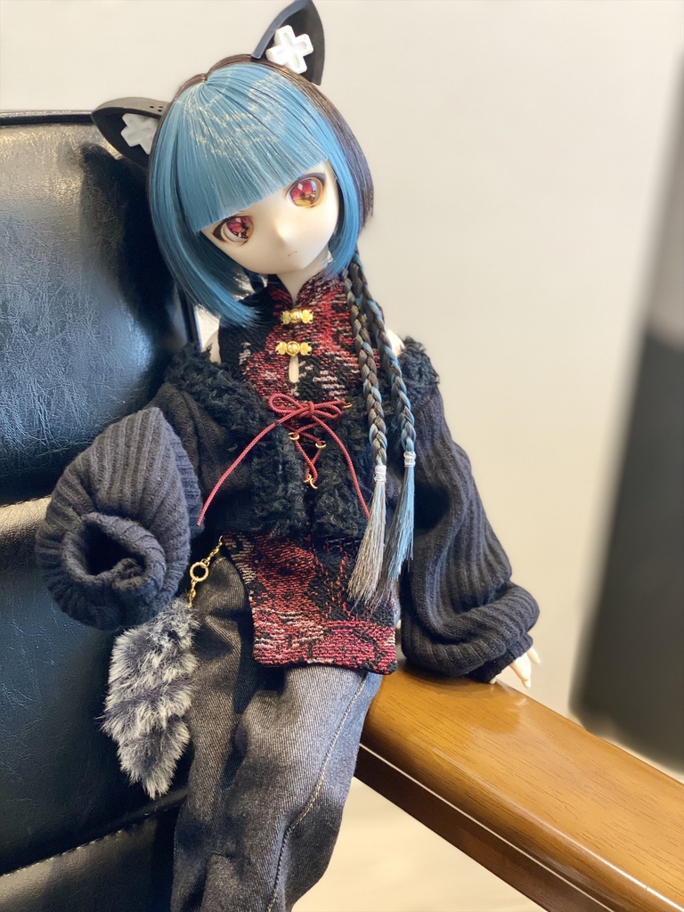 【赤右】肩だしニットセット【MDD/SDM】