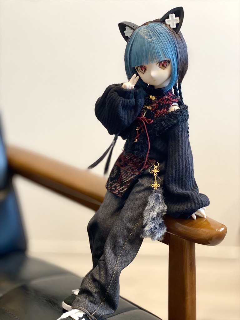 【赤左】肩だしニットセット【MDD/SDM】