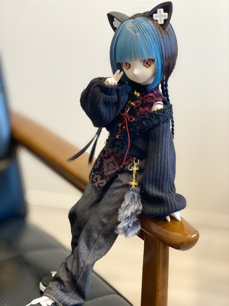 【赤左】肩だしニットセット【MDD/SDM】