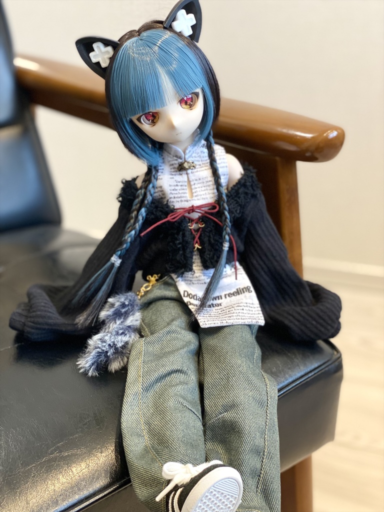 【英字右】肩だしニットセット【MDD/SDM】