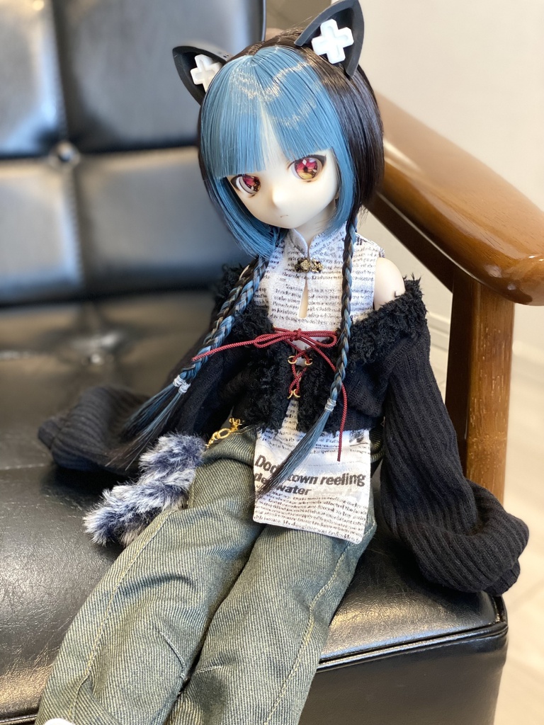 【英字右】肩だしニットセット【MDD/SDM】