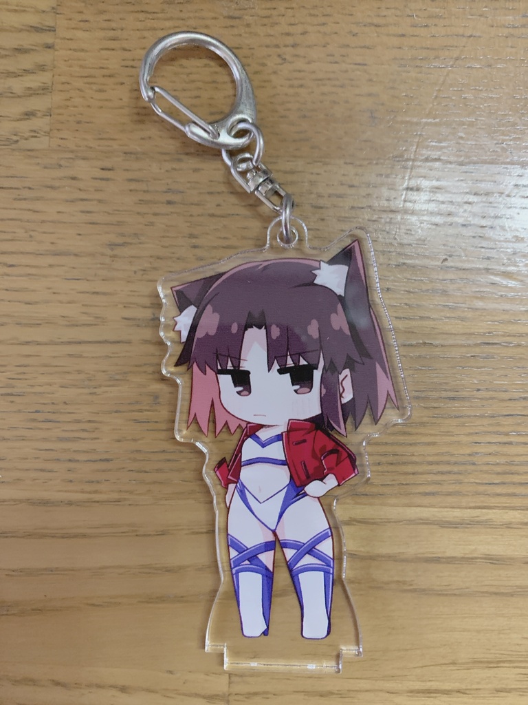 レーシング両儀式 アクリルスタンド&ストラップセット