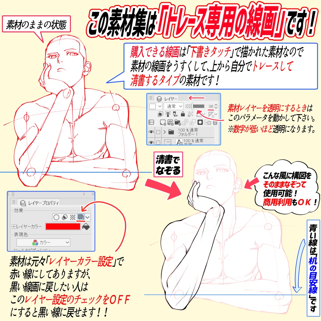 【準備中メンテナンス】男のひじつきポーズ
