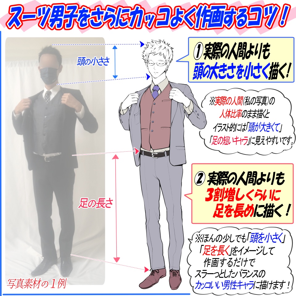 【商用利用OK】スーツ男子のポーズ写真素材集「全738構図」