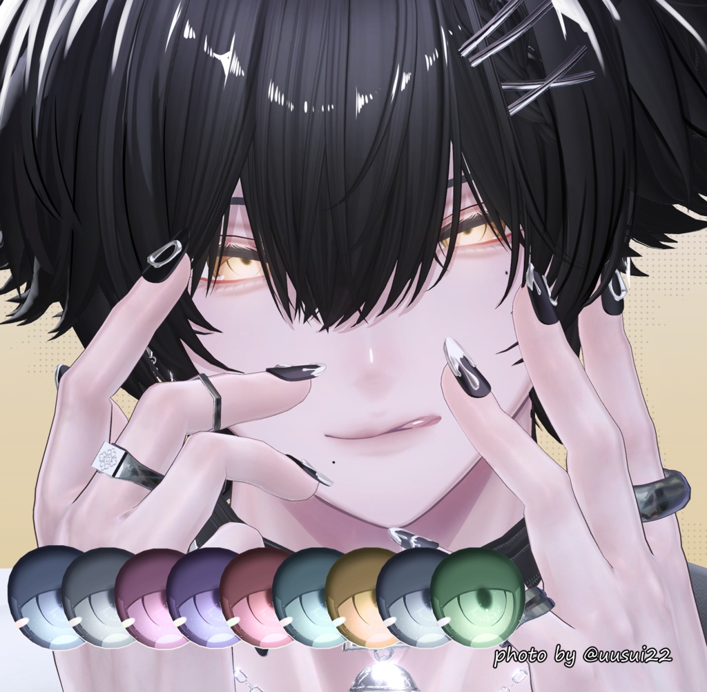 【狛乃専用】Calcite eye texture【9 colors】