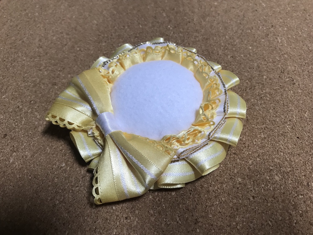 【3】57㎜ロゼット イエロー