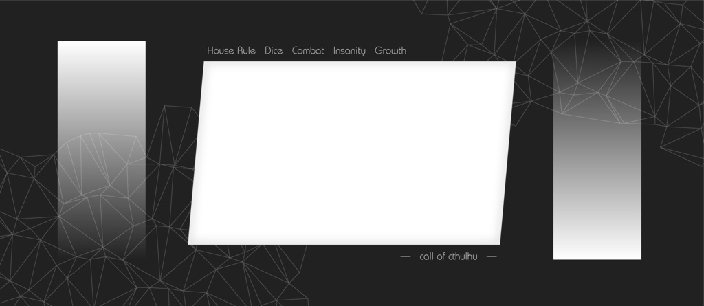 【フリー】無機質で幾何学模様の部屋【TRPG】