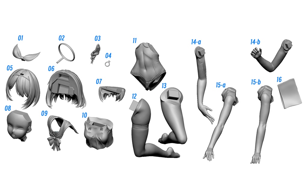 「ブルーアーカイブ」  【アロナ/プラナ】(水着)