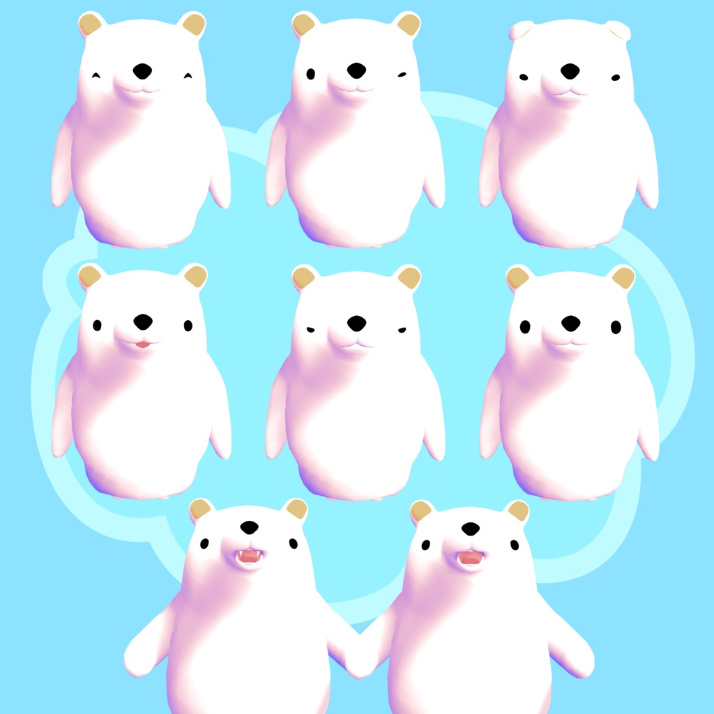 くまちゃん(トビィ)/Kumachan(PC・Quest・VRM対応)