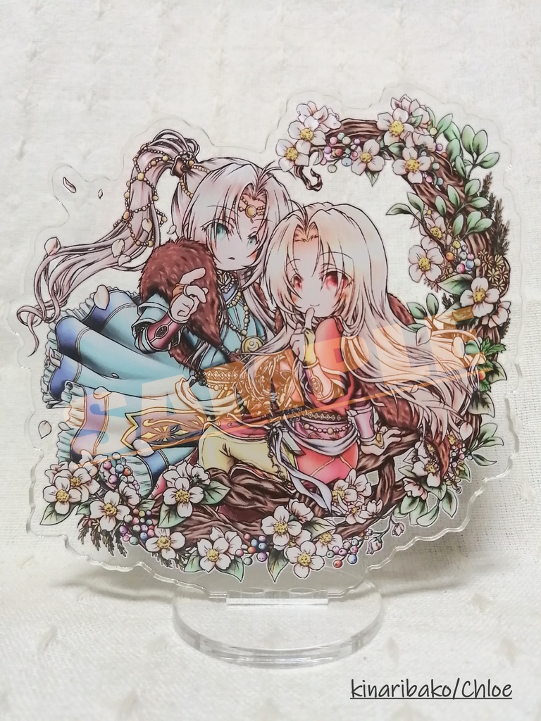 双子アクリルフィギュア