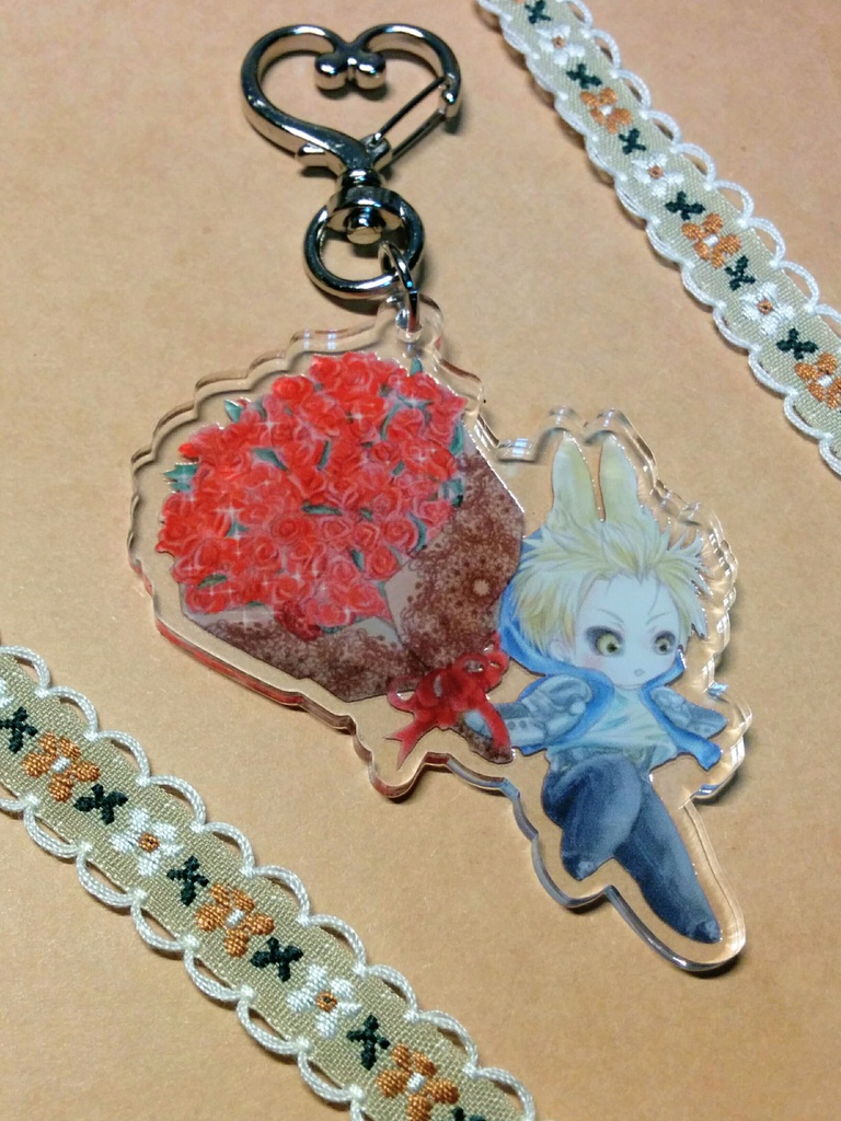 うさジェノス〜アクリルキーホルダー〜