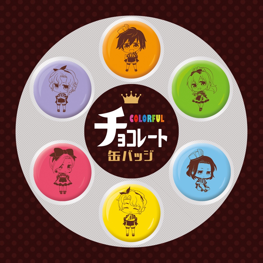 騎士団マーブル缶バッジ