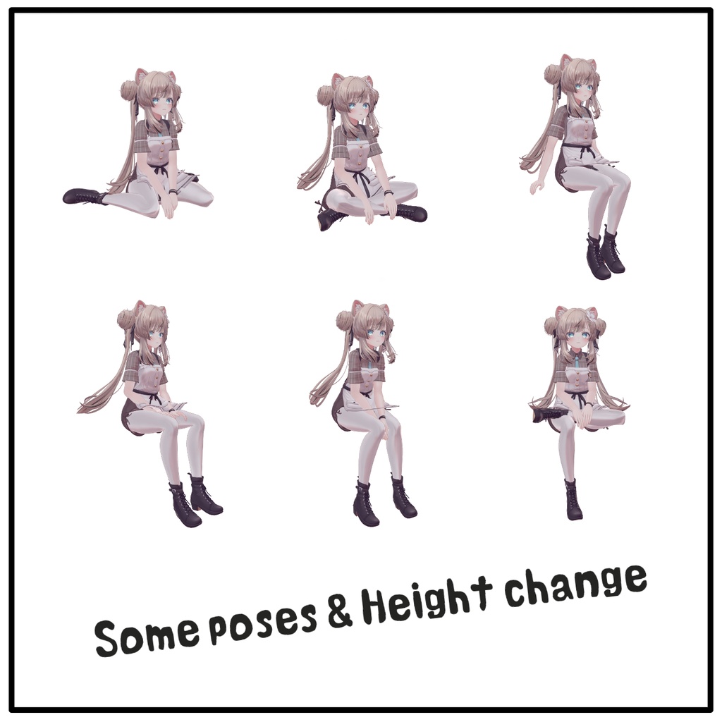 AvatarBasicTool|10種以上の便利機能や姿勢変更など