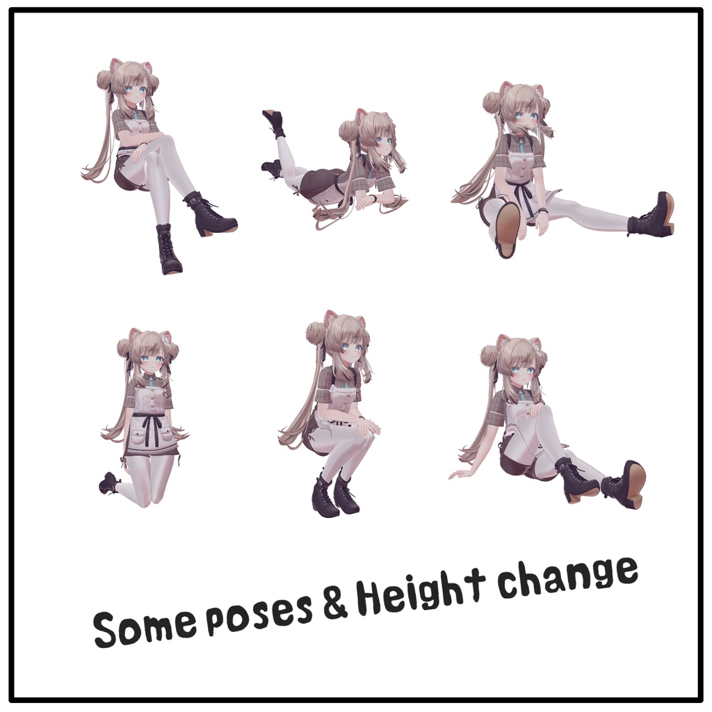 AvatarBasicTool|10種以上の便利機能や姿勢変更など