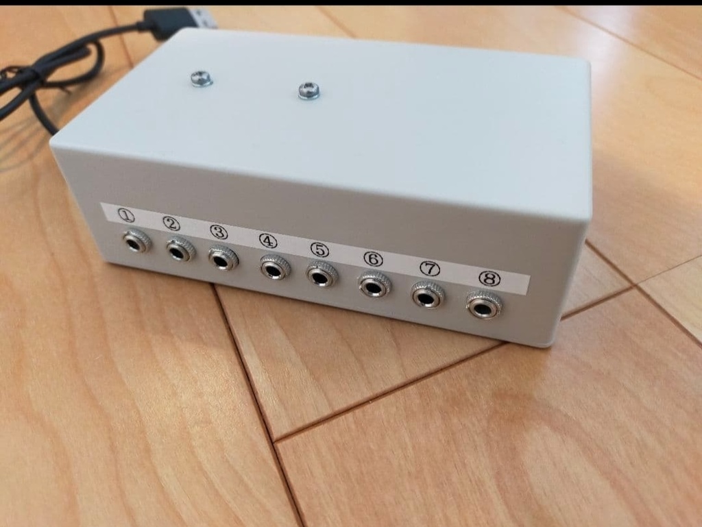 電源電池不要『パヤオシ』早押し機アプリ&早押しボタンセット16人用5mケーブル付